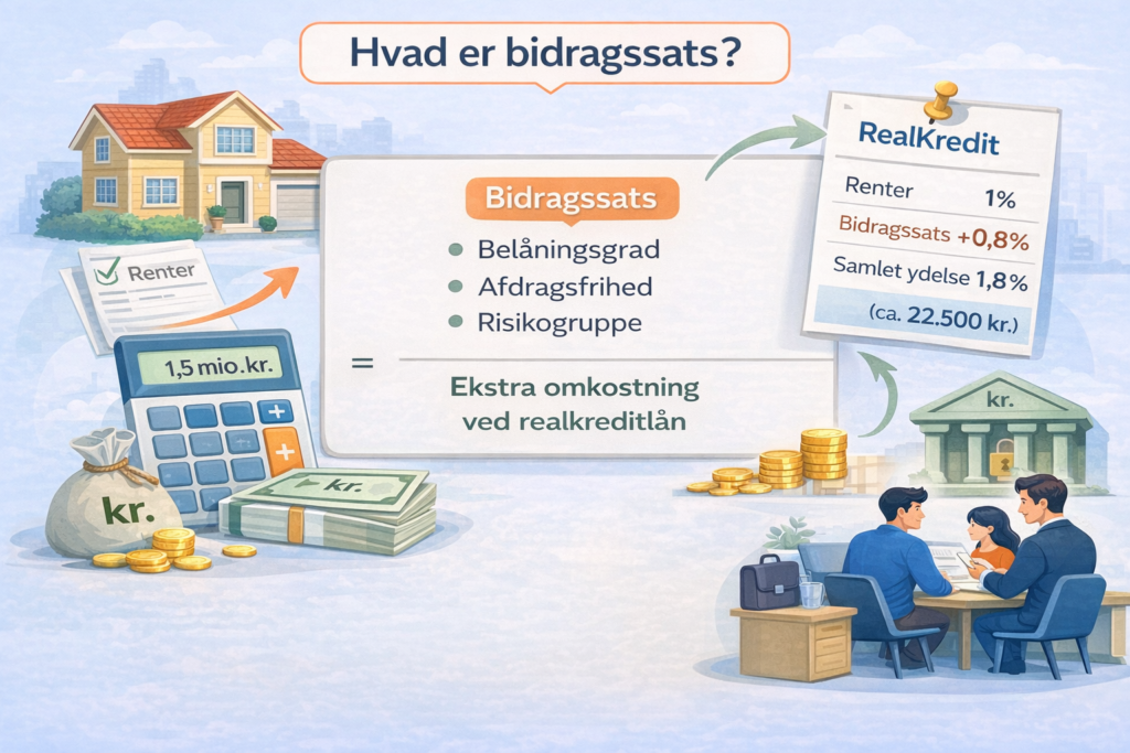 Hvad er bidragssats