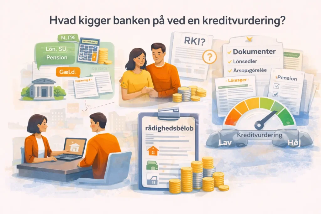 Hvad kigger banken på ved en kreditvurdering?