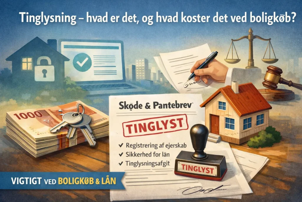 Hvad er tinglysning og hvad koster det?