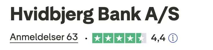 Hvidbjerg bank trustpilot anmeldelser