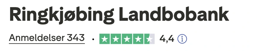 Ringkjøbing Landbobank anmeldelser på Trustpilot