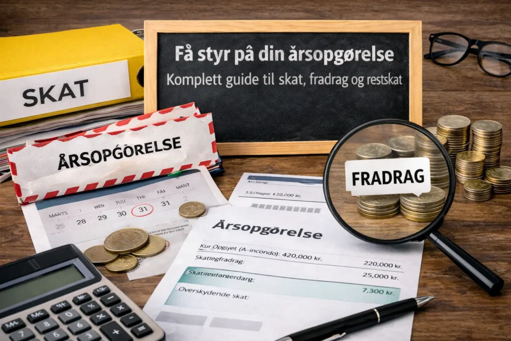Guide til årsopgørelse 2026