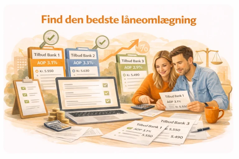 Find den bedste omlægning af lån 2026