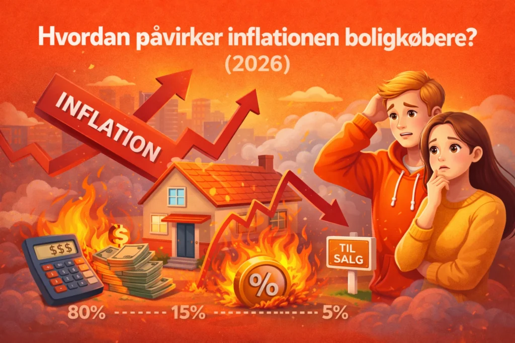 Hvordan påvirker inflationen boligøbere? 2026