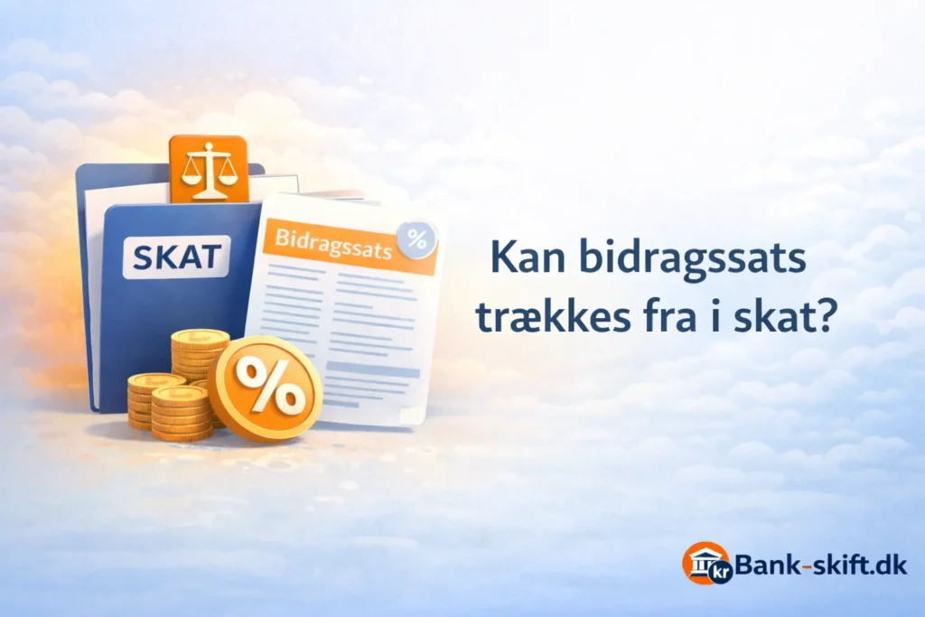 Kan bidragssats trækkes fra i skat?