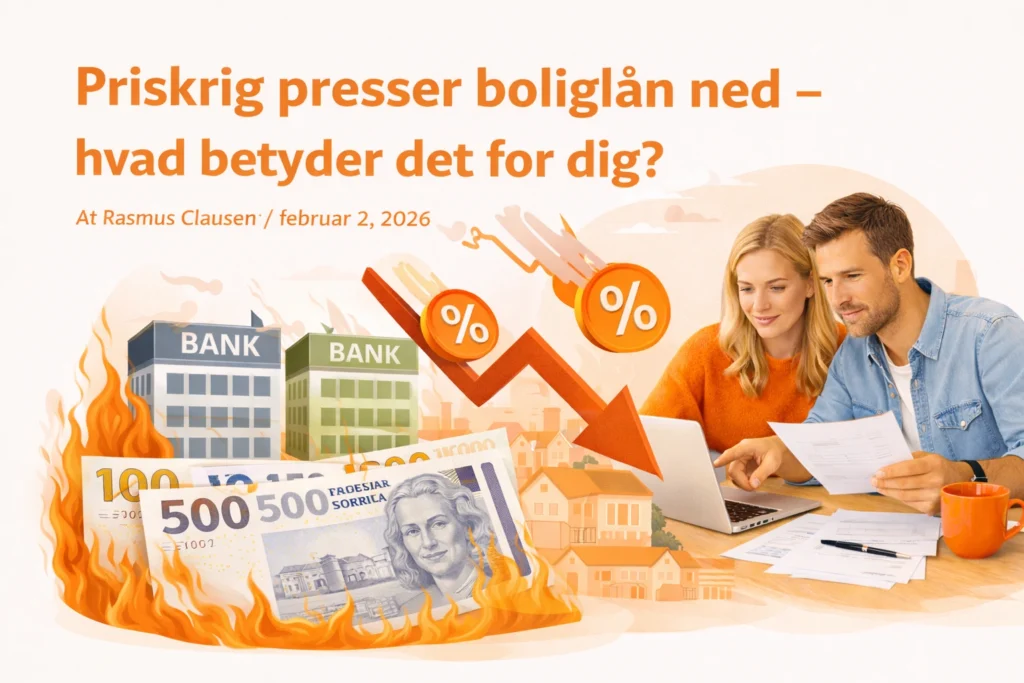 Priskrig mellem banker presser boliglån ned