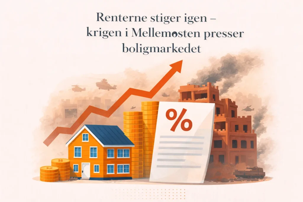 Renterne stiger igen - krig i mellemøsten