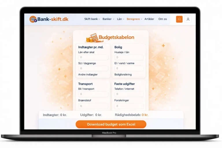 Budgetskabelon