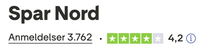 Spar Nord trustpilot anmeldelser