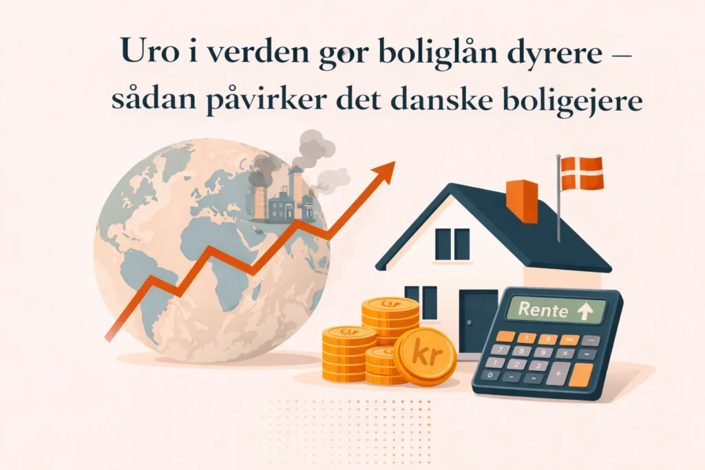 Uro i verden gør boliglån dyrere