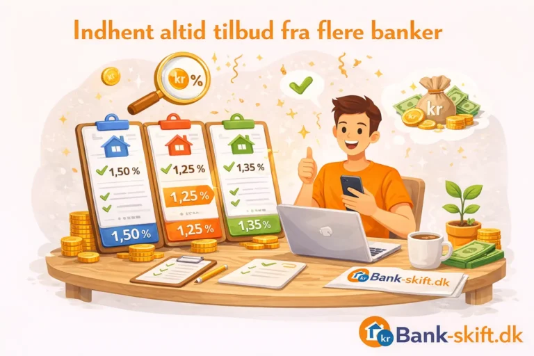 Find den bedste bank for unge ved at indhente tilbud fra banker