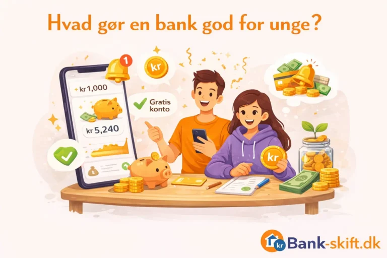 Hvad gør en bank god for unge?